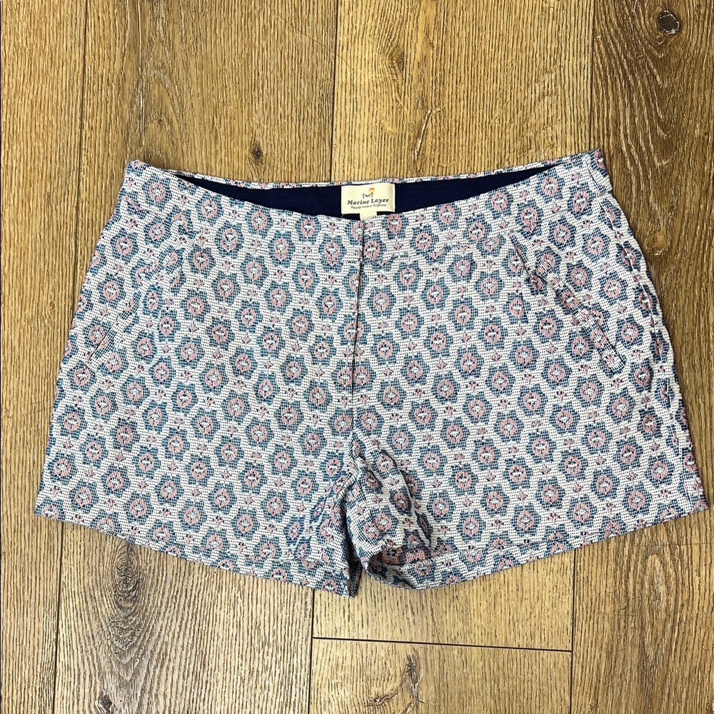Marine Layer Japanese Weave Shorts Size 8